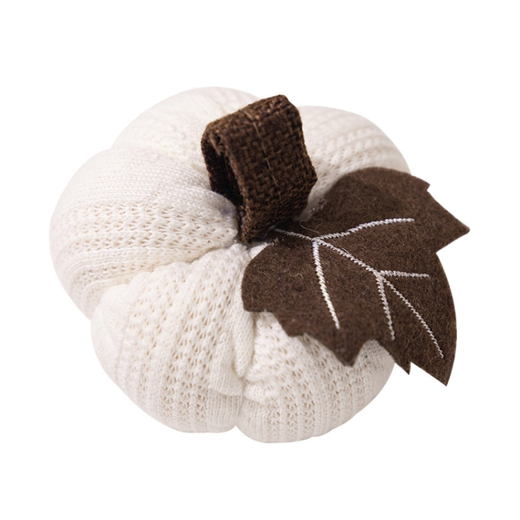 Thanksgiving Decoration Pumpkin Pendant Harvest Festival Knitted Pumpkin Ornament Arrangement
