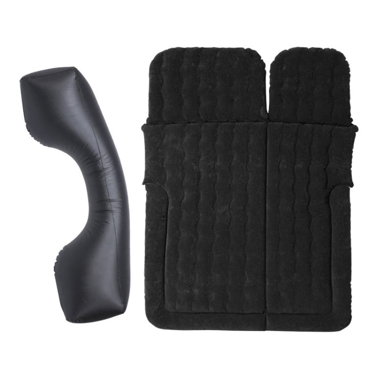 Inflatable Mattress For Car Travel SUV Rear Seat/Trunk, Color: Black Dual-purpose Long Pier
