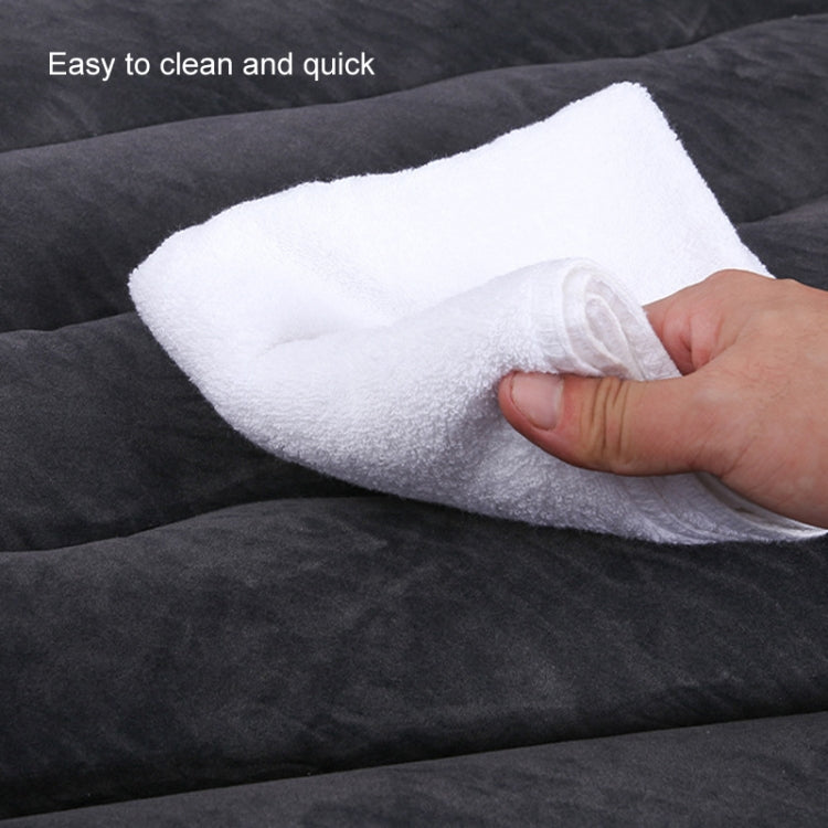 Inflatable Mattress For Car Travel SUV Rear Seat/Trunk, Color: Beige