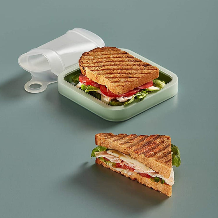 Portable Sandwich Toast Fresh Lunch Box Household Bento Holder - 301-500ml