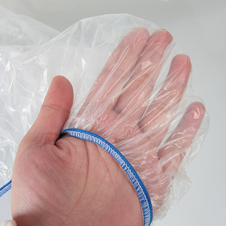 200x120cm Disposable Transparent PE Film Rainproof Dustproof Motorcycle Scooter Cover