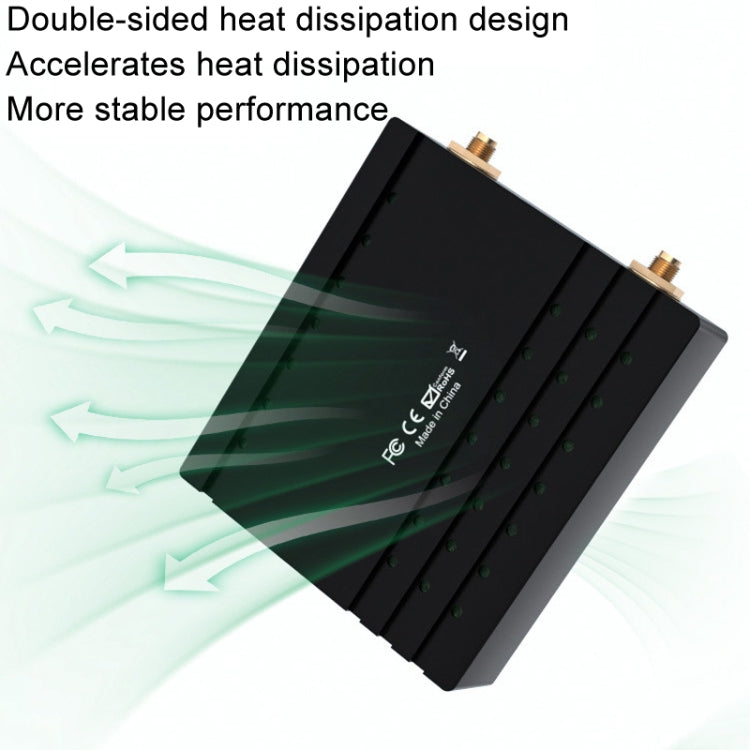 200m Wireless HDMI Extender Signal Amplifier, Transmitter+Receiver - Black