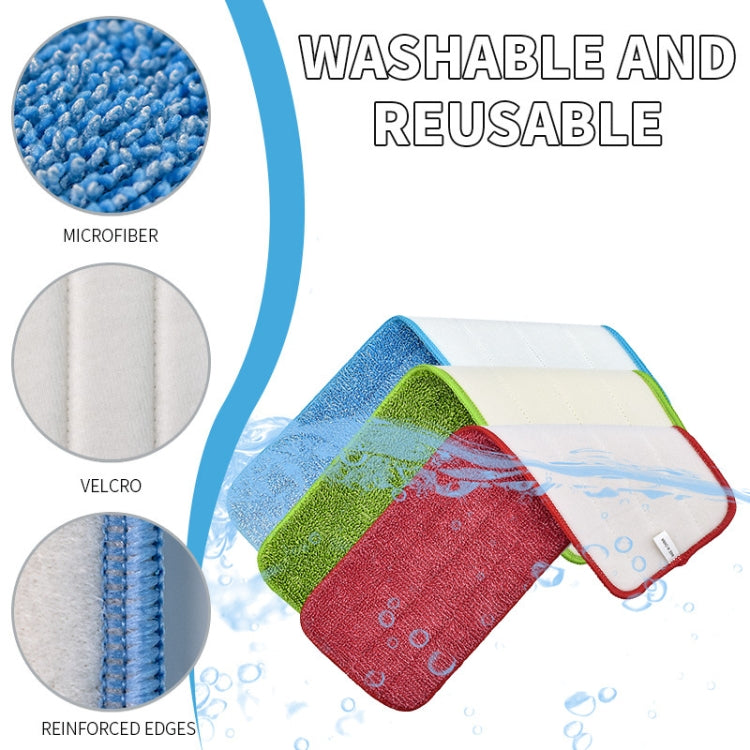 Spray Mop Replacement Pads Reusable Microfiber Floor Mops Refills 14x42cm Gray