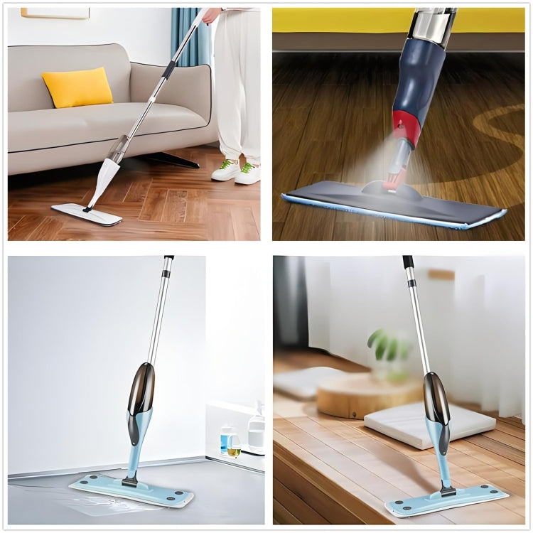 Spray Mop Replacement Pads Reusable Microfiber Floor Mops Refills 14x46cm Green