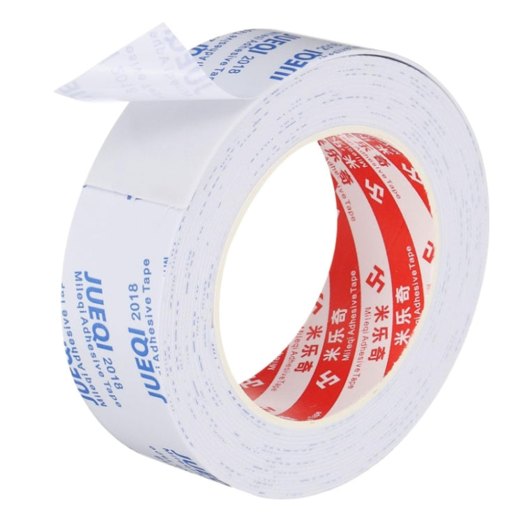 Mileqi EVA Shock-Absorbing Sound-Insulating Sealing Single-Sided Foam Tape, Thickness: 1mm White