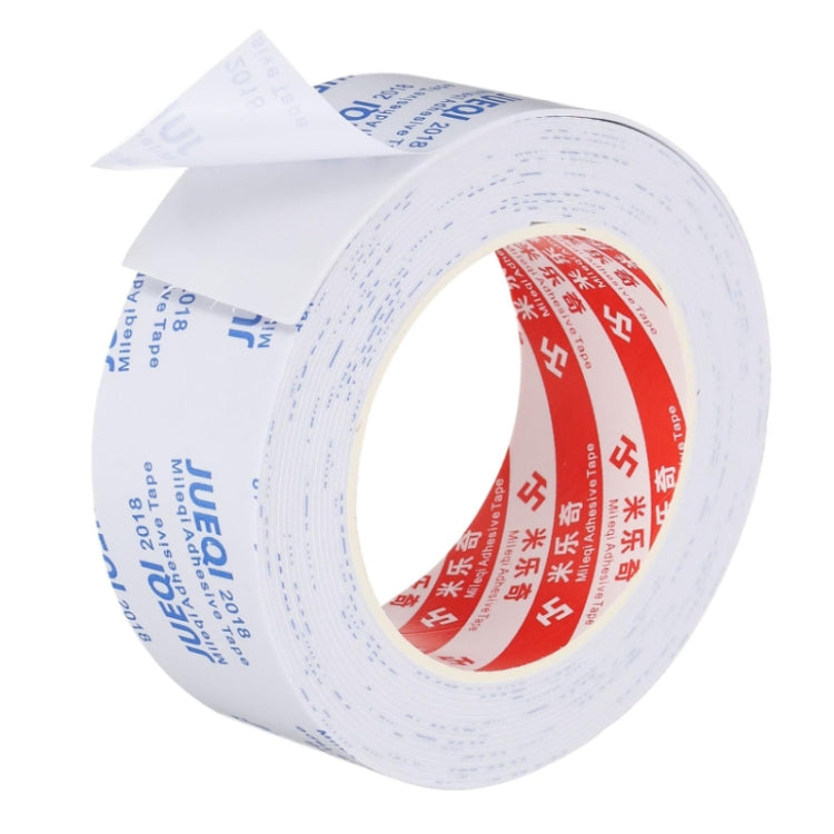 Mileqi EVA Shock-Absorbing Sound-Insulating Sealing Single-Sided Foam Tape, Thickness: 1mm White