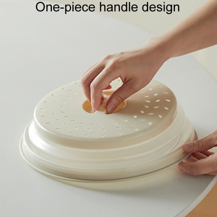 Kitchen Foldable Microwave Oven Splash Guard Household Multifunctional Food Preservation Cover, Style: Medium Gray