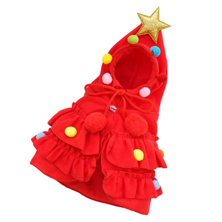 Fall Winter Christmas Pet Clothes Cloak Pet Cape Shawl Dog Transfiguration, Size: S-For 1.5-2.5kg