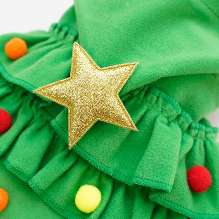 Fall Winter Christmas Pet Clothes Cloak Pet Cape Shawl Dog Transfiguration, Size: S-For 1.5-2.5kg