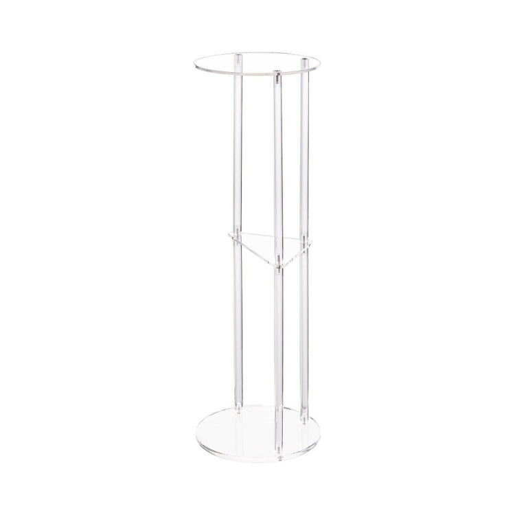 3 Layer Acrylic Round Table Bedroom Living Room Wine Table - 131