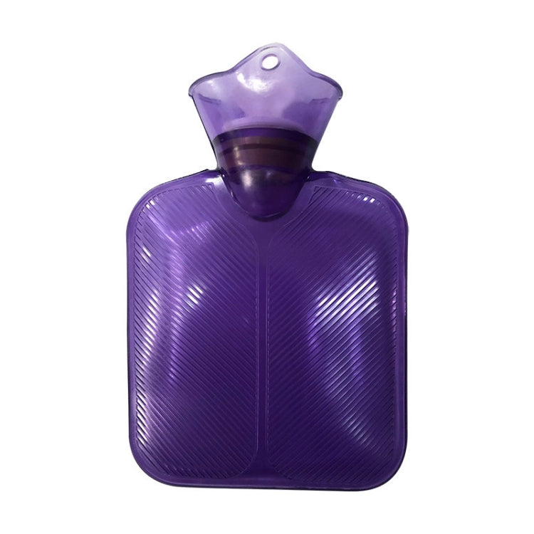 250ml PVC Hot Water Bag Thickened Transparent Filling Water Hot Water Bottle Winter Warmer Bag