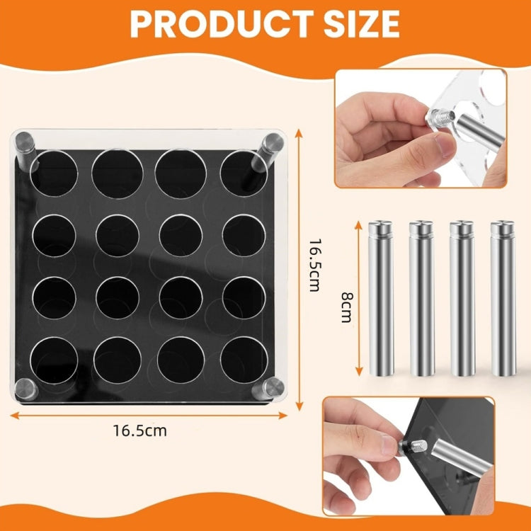 Acrylic Chess DIY Mold Stand - 126