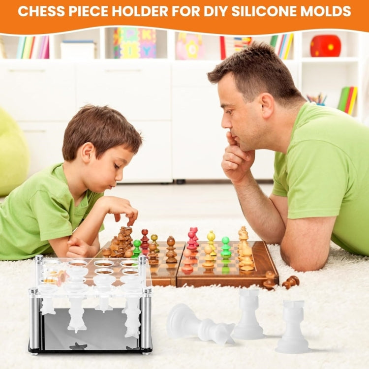 Acrylic Chess DIY Mold Stand - 126