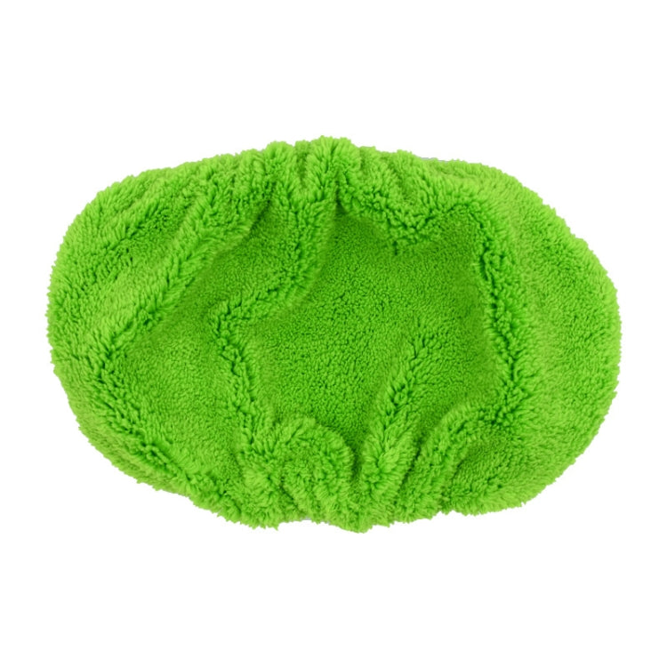 For Swiffer Sweeper and Other 10-inch Flat Mop Replacement Pads Coral Fleece Green