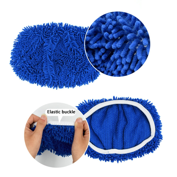 For Swiffer Sweeper and Other 10-inch Flat Mop Replacement Pads Coral Fleece Green