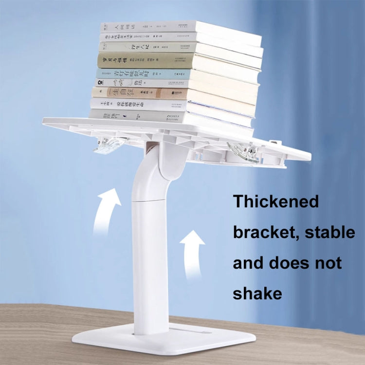 Multifunctional Retractable and Adjustable Angle Children Reading Bookshelf, Color: Pink Upgrade
