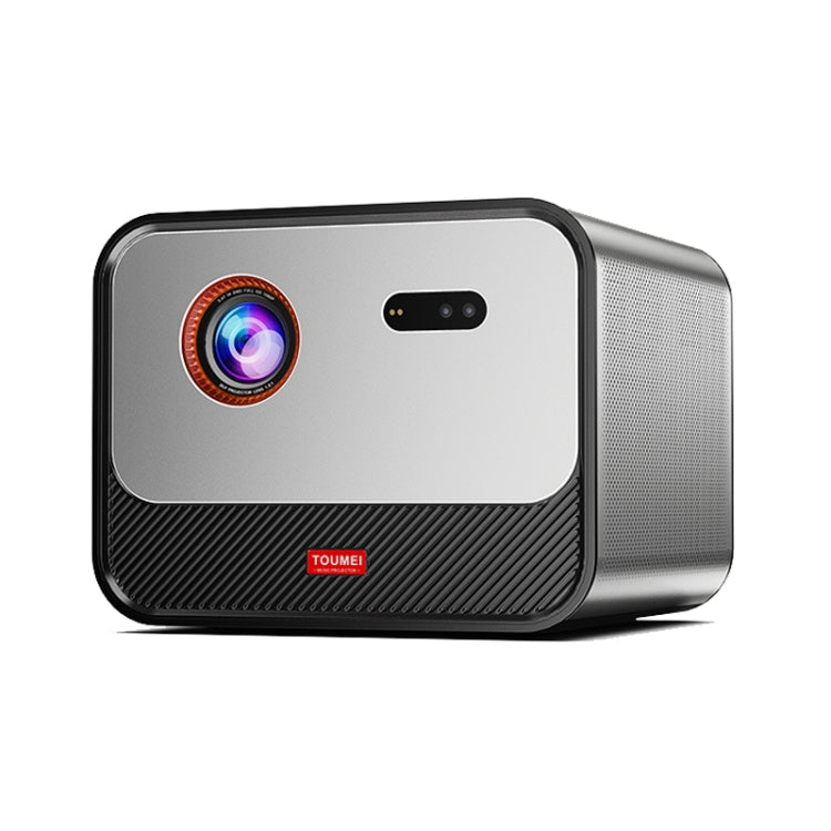 TOUMEI X5 Home Theater DLP Projector HD High Bright 1080P Projector EU Plug - Gray