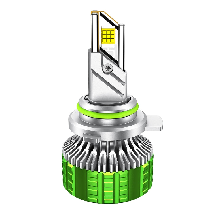 Pair 100W LED Double Copper Tube Aluminum Alloy Waterproof Car Headlight, Bulb: 9012