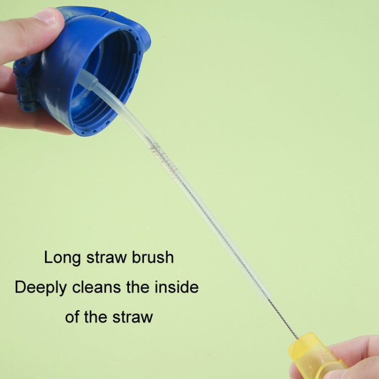 5 In 1 Multifunctional Cup Brush Long Carrot Washing Bottle Cup Lid Groove Cleaning Brush