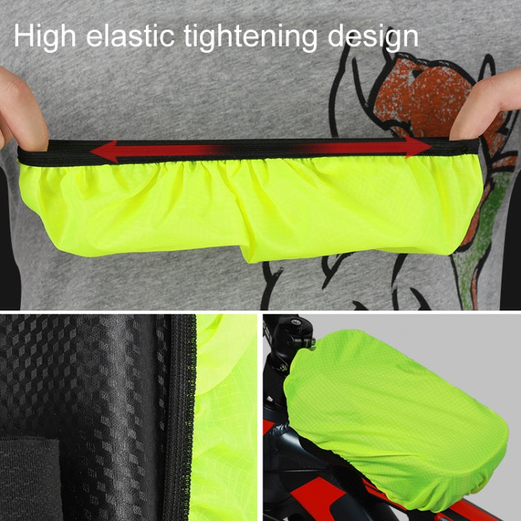 Bicycle Front Beam Cycling Bag Dust Rain Cover - Green