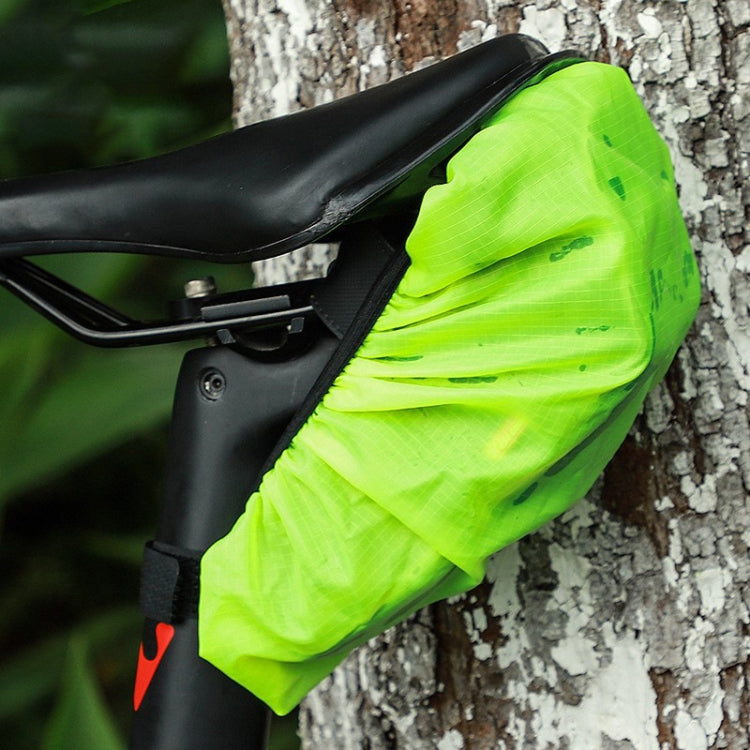 Bicycle Front Beam Cycling Bag Dust Rain Cover - Green