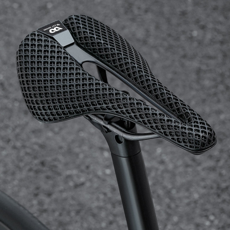 WEST BIKING Road Bicycle Carbon Fiber Ultralight Breathable Seat - Black