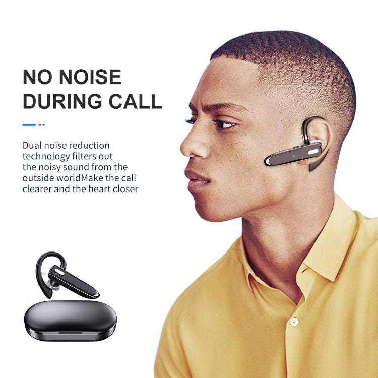 Bluetooth Earphone With Digital Display Charging Compartment Sports Wireless Earphone - 530-2