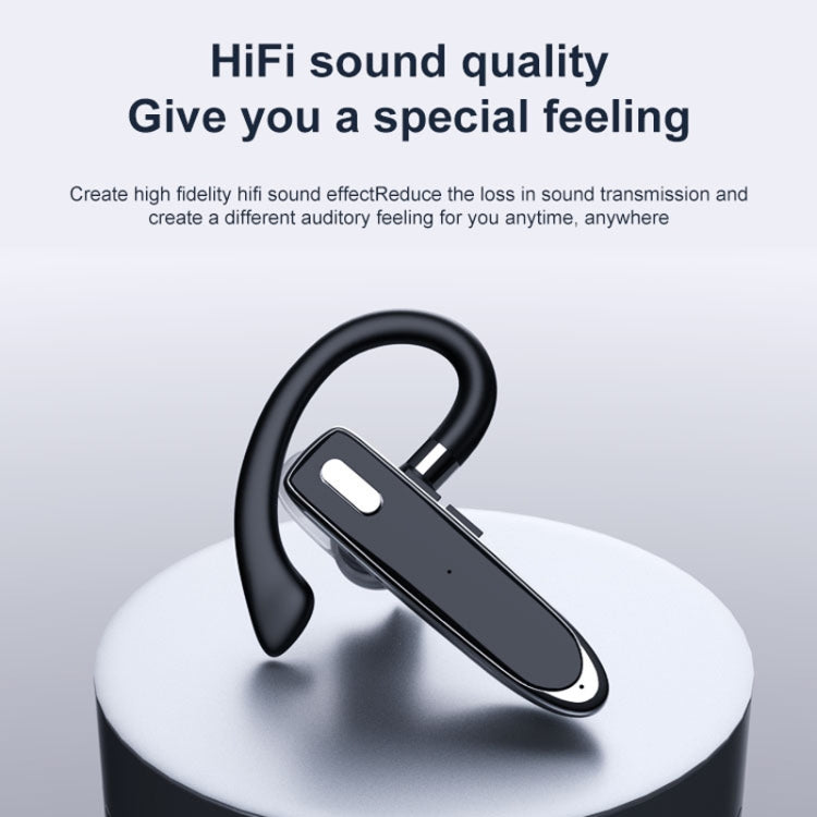 Bluetooth Earphone With Digital Display Charging Compartment Sports Wireless Earphone - 530-2