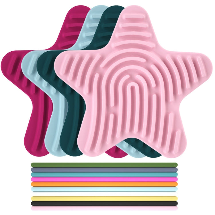 Stars Silicone Sensory Activity Board Children Puzzle Stress Relief Toys