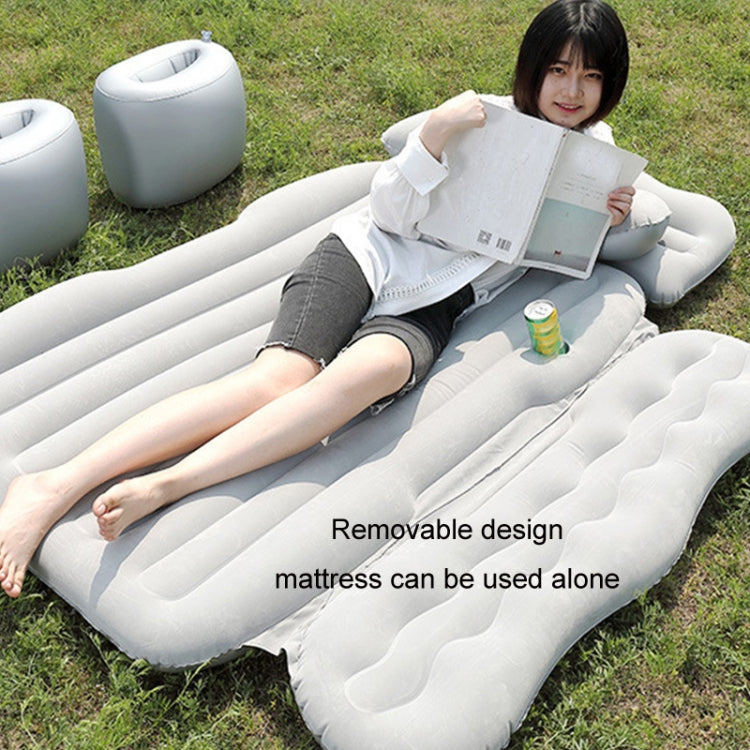 Car Inflatable Bed Multifunctional Outdoor Camping Sleeping Mat, Color: Black