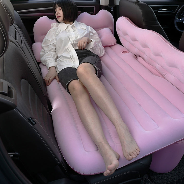 Car Inflatable Bed Multifunctional Outdoor Camping Sleeping Mat, Color: Black