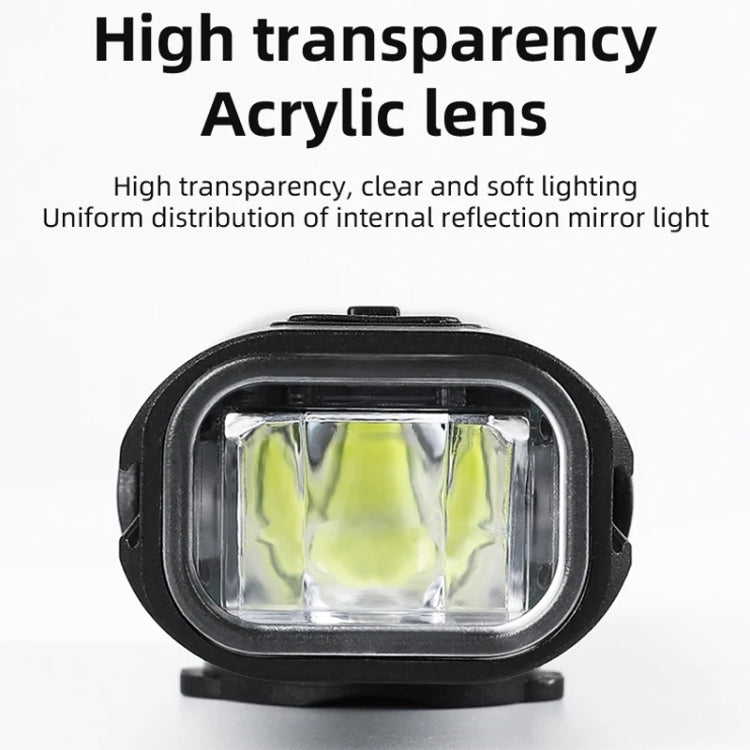 ESLNF Mountain Bike Headlight Waterproof Aluminum USB Charging Road Bike Light Cycling Gear - 400LM