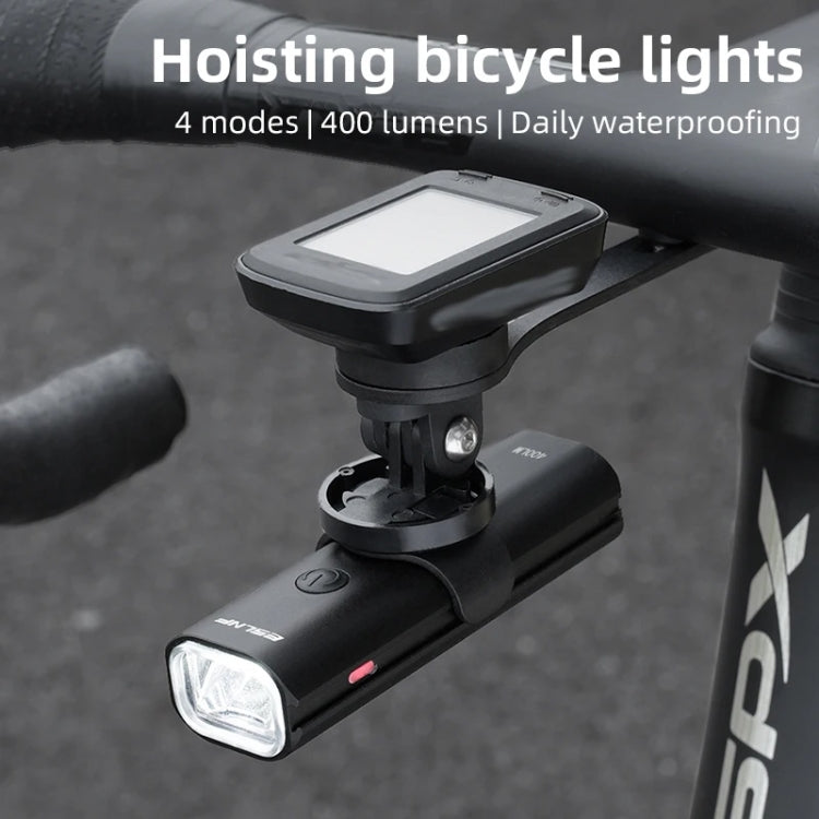 ESLNF Mountain Bike Headlight Waterproof Aluminum USB Charging Road Bike Light Cycling Gear - 400LM
