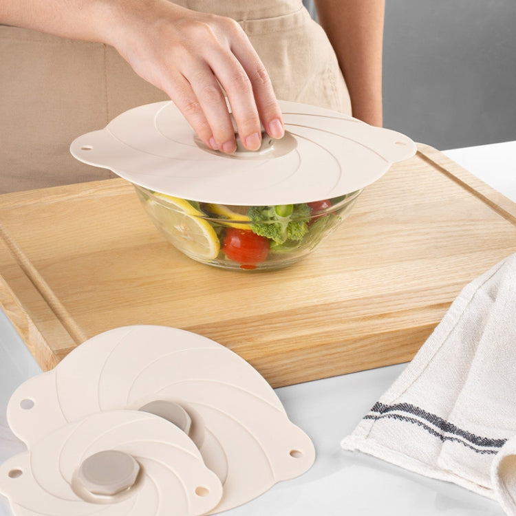 6 inch Household Vacuum Self-Priming Sealed Silicone Freshness Lid Kitchen Rice Cover