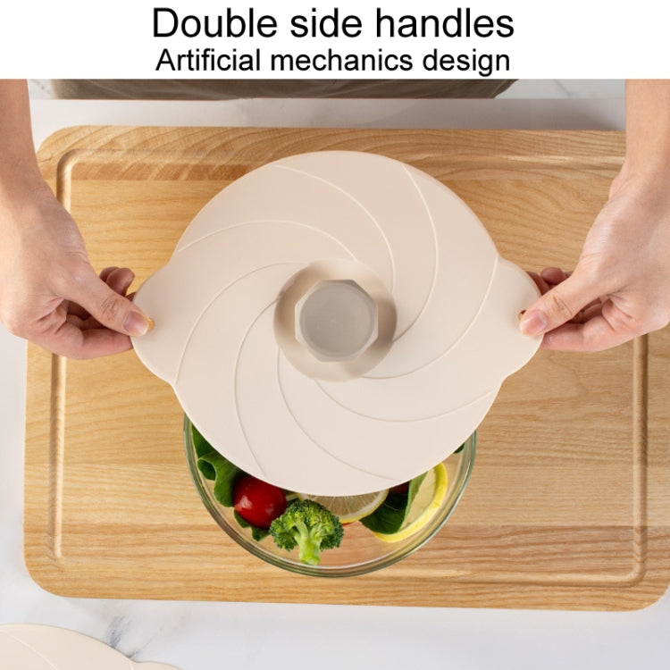 8 inch Household Vacuum Self-Priming Sealed Silicone Freshness Lid Kitchen Rice Cover