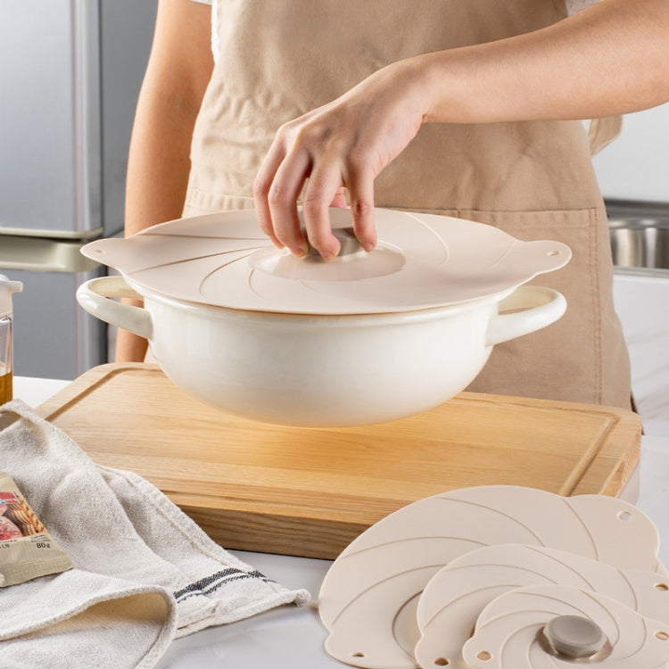 11 inch Household Vacuum Self-Priming Sealed Silicone Freshness Lid Kitchen Rice Cover
