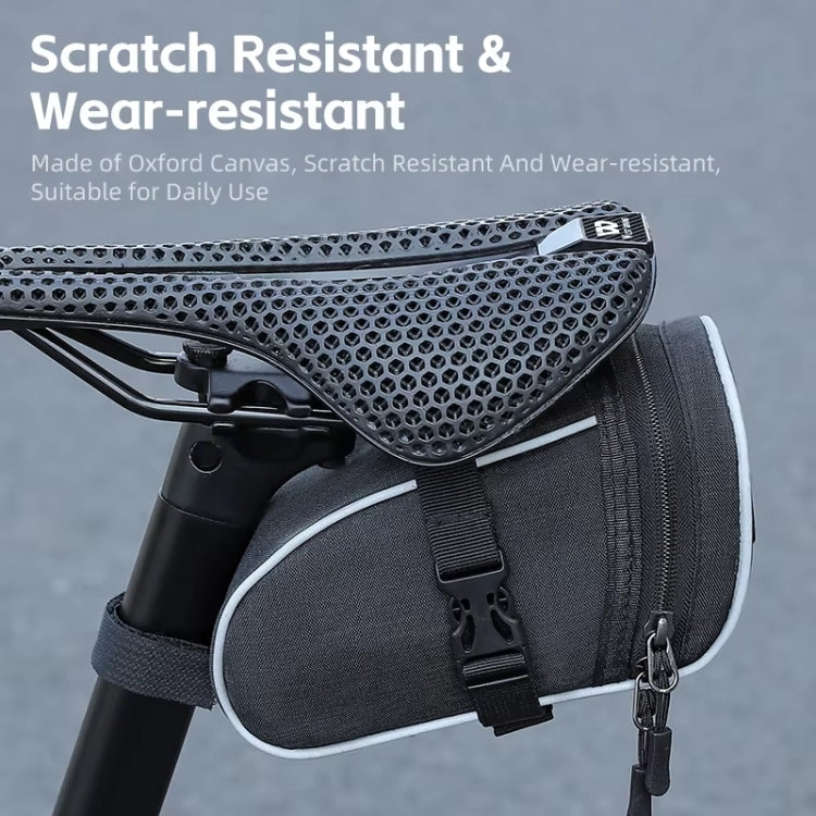 WEST BIKING Bicycle Saddle Tail Bag Portable Mini Tool Bag - Black