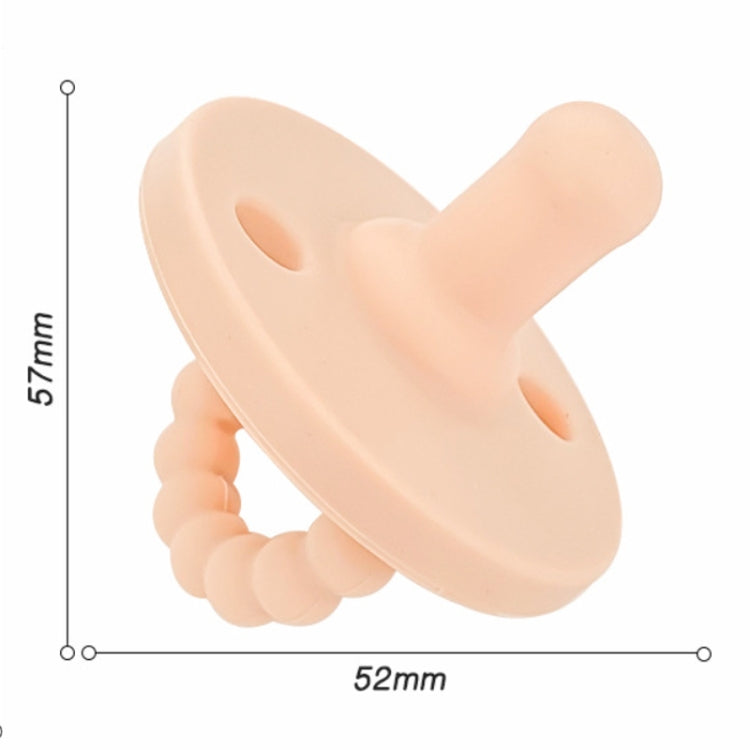 Imitate Mother Breast Round Heads Baby Silicone Comfort Pacifier