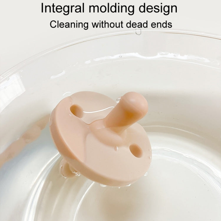Imitate Mother Breast Round Heads Baby Silicone Comfort Pacifier