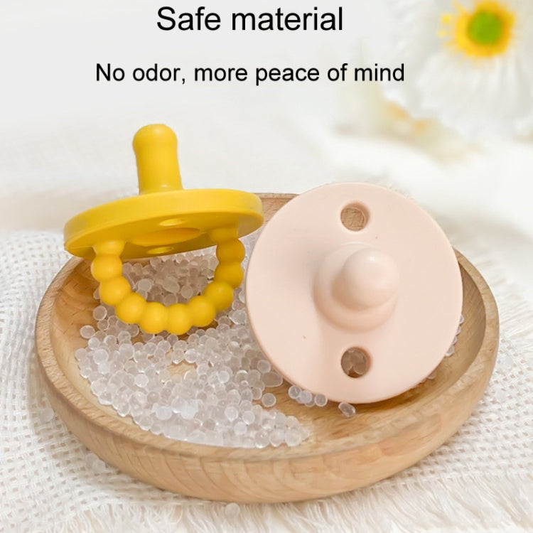 Imitate Mother Breast Round Heads Baby Silicone Comfort Pacifier