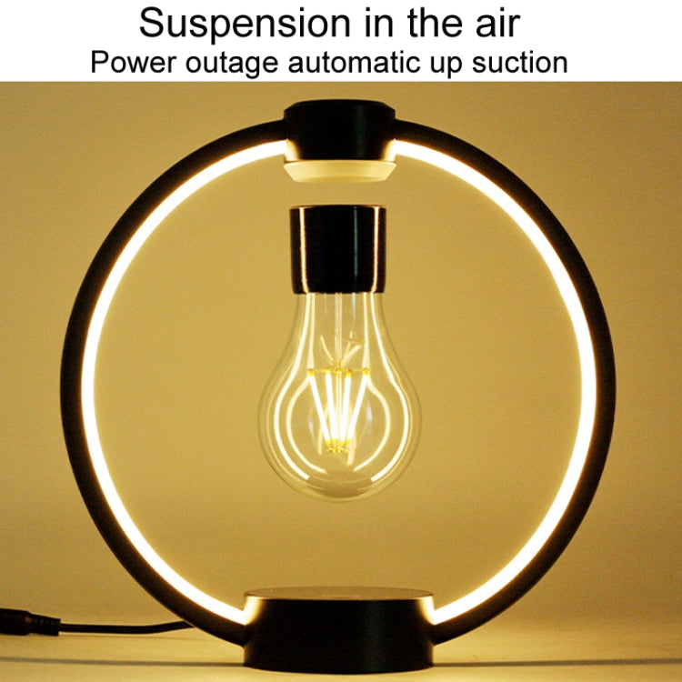 Magnetic Levitation Light Bulb Table Lamp Desktop Ambient Luminous Night Light, Specification: US Plug