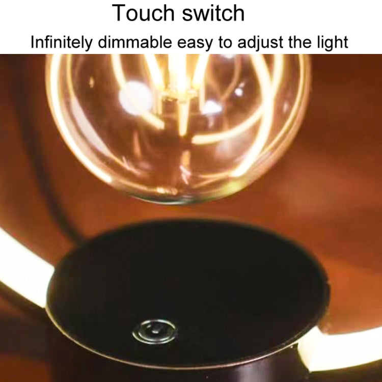 Magnetic Levitation Light Bulb Table Lamp Desktop Ambient Luminous Night Light, Specification: AU Plug