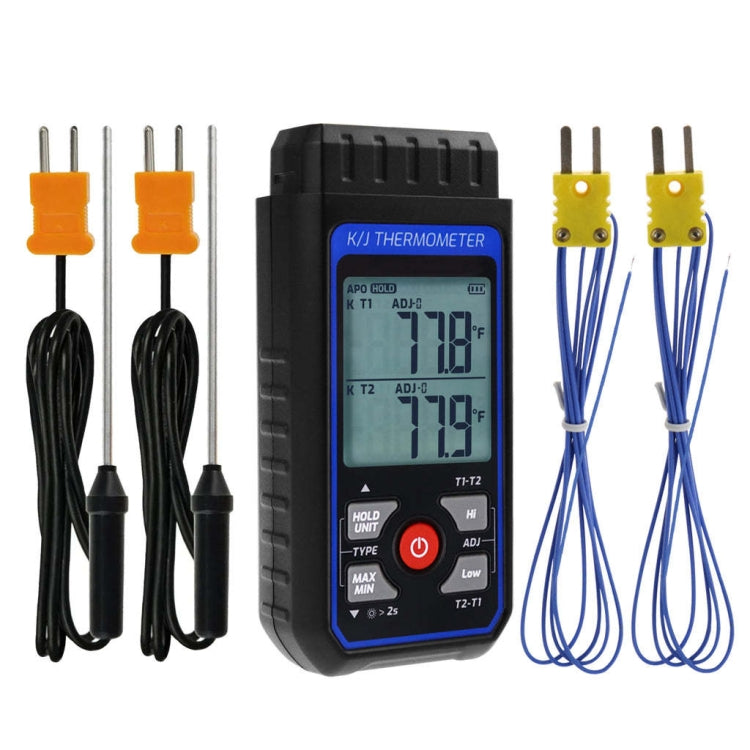 K-type Industrial High-precision Contact Probe Electronic Temperature Gauge - THE-343