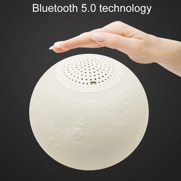 Magnetic Levitation Bluetooth Speaker Household Decorative Ambient Lighting Ornament US Plug, Style: Black Moon