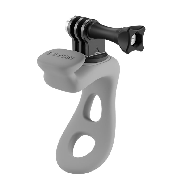 TELESIN Action Camera Mount Silicone Adjustable Mini Flexible Bracket For GoPro HERO / Insta360 / DJI Action Camera