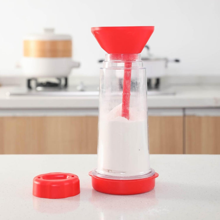 Home Handheld Rotary Flour Mixing Cup Kitchen Flour Sifter Baking Gadget