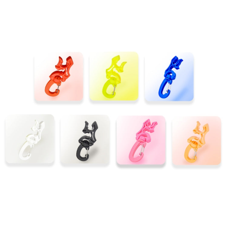 Diving Quick Release Buckle BCD Breathing Regulator Low Pressure Pipe Clamp - Random Color Delivery