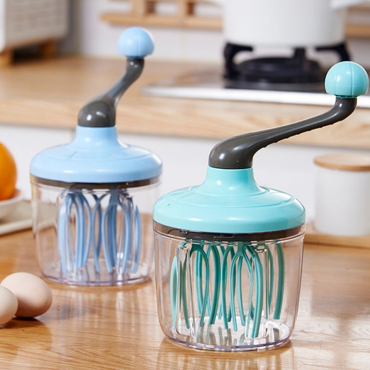 Home Baking Cream Whipper Kitchen Semi-Automatic Hand Egg Whisk Mixing Stick