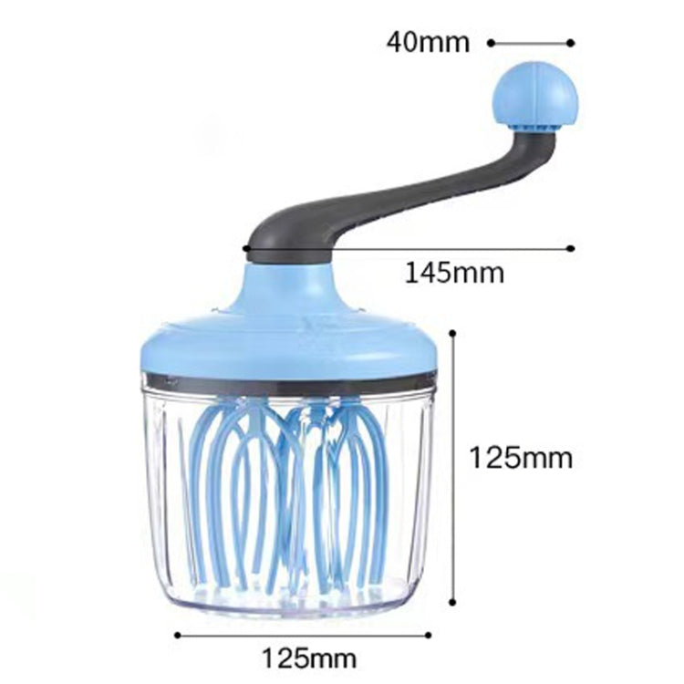 Home Baking Cream Whipper Kitchen Semi-Automatic Hand Egg Whisk Mixing Stick