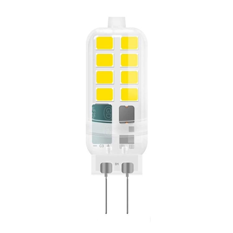 G4 AC/DC12V 3W Flicker-free Replacement LED Halogen Lamp Beads, Light Color: Cold White